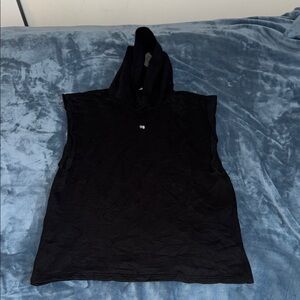 Balenciaga Sporty B crease sleeveless hoodie